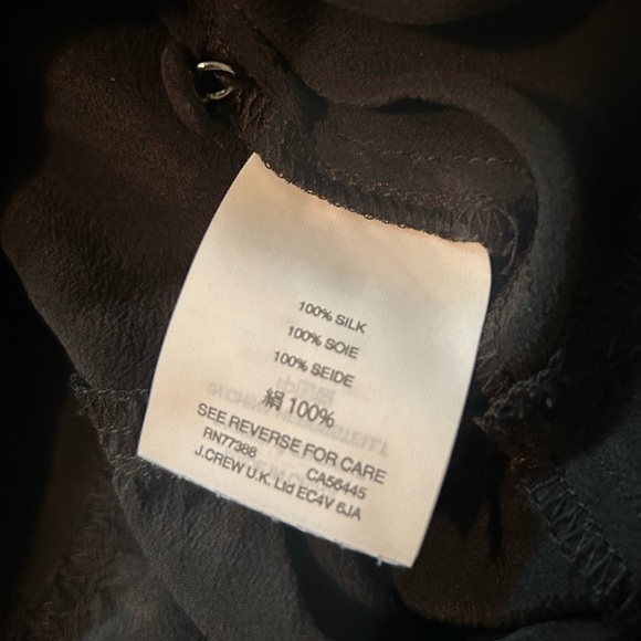 Madewell - Silk Studio Ruffle-Hem Top - Picture 6 of 6